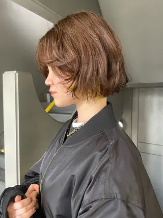 ショート カラー pole所属・【pole】 minaのヘアスタイル