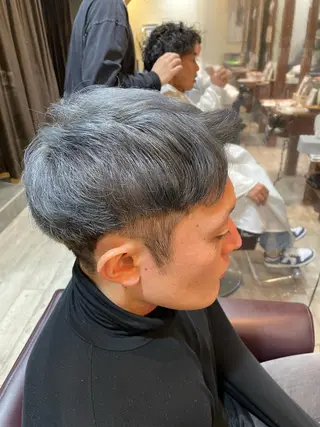 カラー メンズ 仙台/メンズ/ フェザー/リョウのヘアスタイル