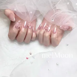 ネイル melMoon .のネイルデザイン