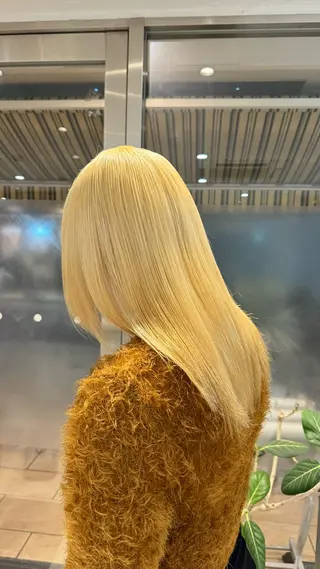 ロング 高円寺/艶カラー/ レイヤーカットのヘアスタイル