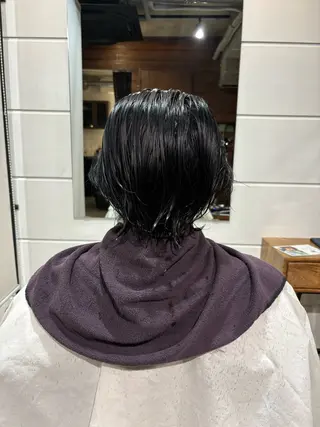パーマ イージーパーマ募集 平口はのんのヘアスタイル