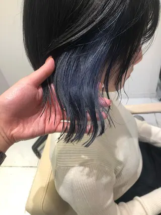 ミディアム カラー レイヤー/お顔まわり 暖色カラー🍑Amiのその他イメージ