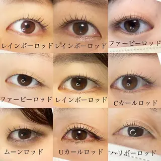 マツエク・マツパ Fleur フルールのマツエク・マツパデザイン