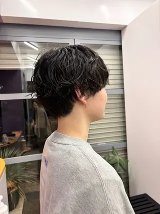メンズ マツザキ メグミのヘアスタイル