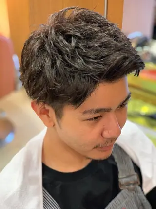 ショート メンズ HOMMEHAIR4所属・砂川 太成のヘアスタイル