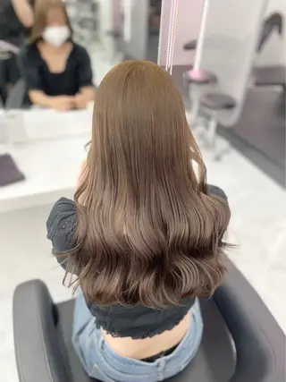 ロング カラー ガーリーモテヘア🎀 YUME🤍🐈‍⬛のヘアスタイル