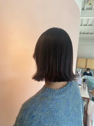 ミディアム ココカラヘアー所属・福島 優夢のヘアスタイル