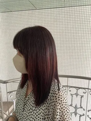 ロング 池田 亮雅のヘアスタイル