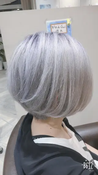 ショート カラー パーマ ヘアアレンジ メンズ キッズ ネイル マツエク・マツパ 山崎 義弘のヘアスタイル