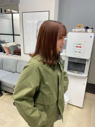 ミディアム akane .のヘアスタイル