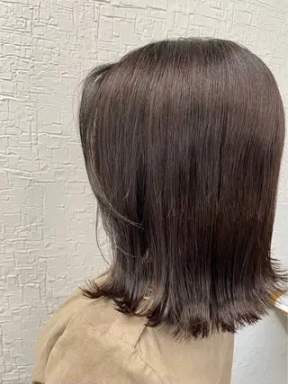 ミディアム かなざわ みかのヘアスタイル