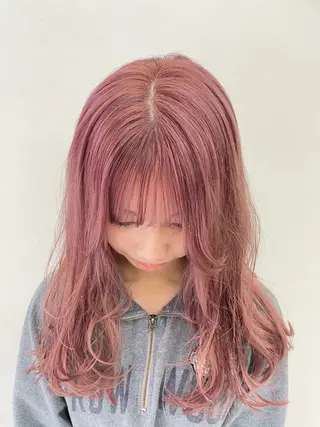 ミディアム カラー パーマ ヘアアレンジ メンズ tatsumi/ボブ ウルフ/レイヤーのヘアスタイル