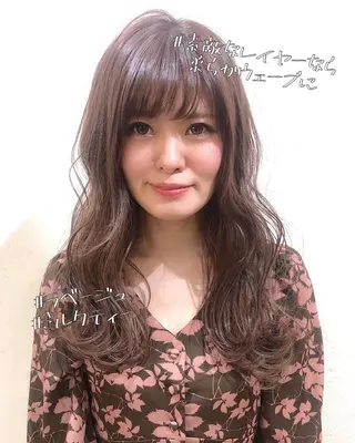 ロング カラー パーマ ヘアアレンジ ネイル マツエク・マツパ Londideal 高橋ヒロシのヘアスタイル