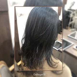 セミロング カラー 💫髪質改善矯正 MIHO💫のヘアスタイル