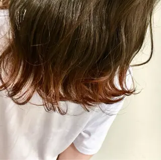ロング カラー 相庭 恋のヘアスタイル