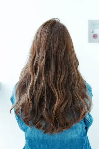 ロング 田中 佐知のヘアスタイル