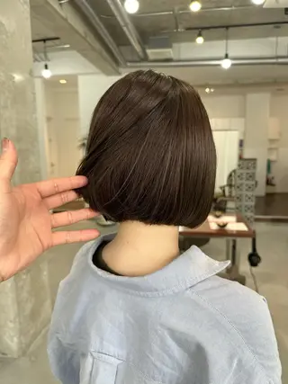 ミディアム カラー カイリ /レイヤーカットのヘアスタイル