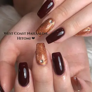 ネイル west coast スカルプ専門店のネイルデザイン