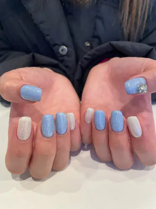 ネイル 束感まつ毛/ネイル/ LED♥KIRARAのマツエク・マツパデザイン