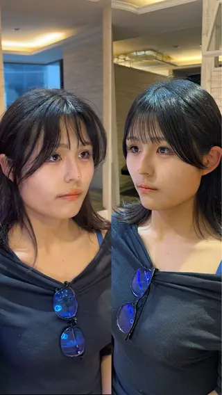 ミディアム 艶色&髪質改善 ✨ヨシムラユウシのヘアスタイル