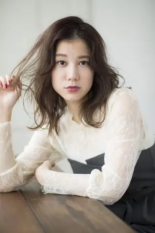 ミディアム パーマ 鈴木 マサアキのヘアスタイル