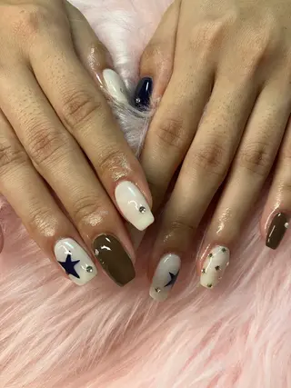 ネイル rukianail 新里のネイルデザイン