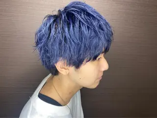 カラー メンズ PANOL 秀島のヘアスタイル