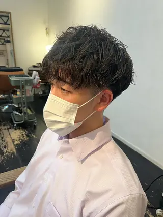 パーマ メンズ bijou chiharuのヘアスタイル