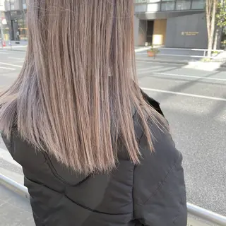 ミディアム カラー miri髪質改善 久留米/韓国のヘアスタイル