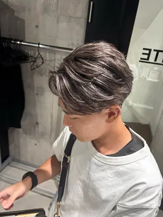 カラー メンズ _white【京橋店】所属・_WHITE / KENTOのヘアスタイル