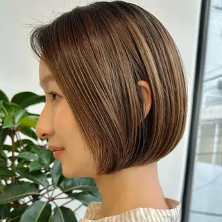 ショート 🌈銀座、ボブ ショート🌈にっしーのヘアスタイル