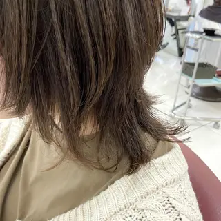 ミディアム カラー 【髪質改善×カラー】 QUALIS沓掛貴浩のヘアスタイル