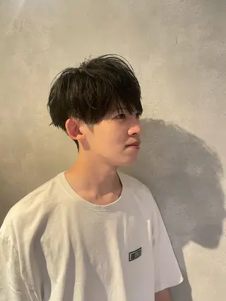 メンズ フリーランスシェアサロンルレイル所属・心斎橋/メンズ /ルレイル/地形真希のヘアスタイル