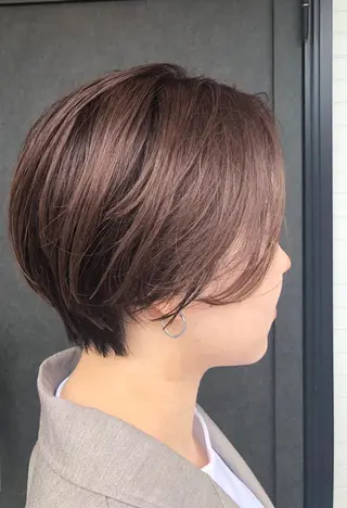 ショート uti所属・菊池 幹のヘアスタイル