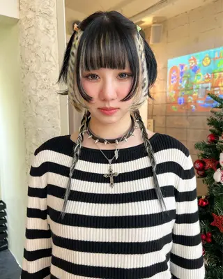 ロング カラー haco＋所属・圧倒的デザイン力 店長🎨RENAのヘアスタイル