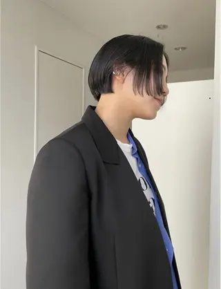 ショート 梅田/柔らかカラー/ オオハシ リナコのヘアスタイル