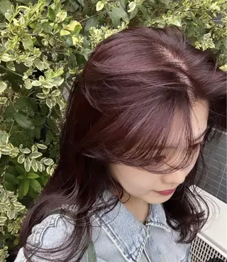 ロング FILMS haru 暖色カラーのヘアスタイル