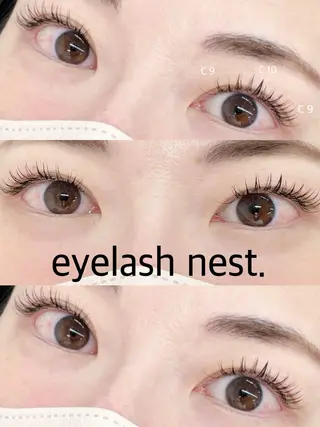 マツエク・マツパ intime内nest.所属・🤍nest. エリ🤍のマツエク・マツパデザイン