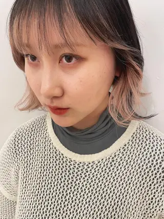 ショート カラー Of　HAIR所属・外山 なつ美のヘアスタイル