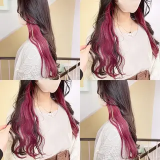 カラー 渋谷:インナーカラー ／🍒エリカ🍒のヘアスタイル