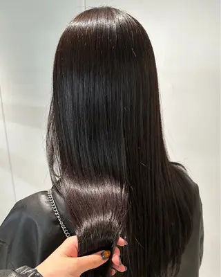 ロング カラー FILMS Rei 透明感カラー/パーマのヘアスタイル