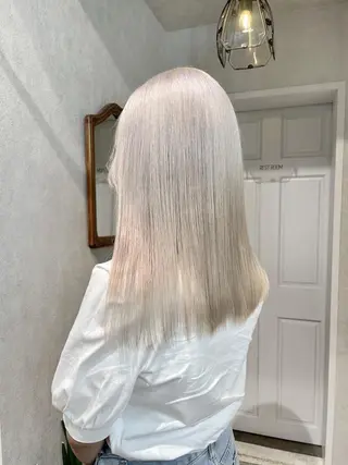 カラー スミレ /メンズ /コーンロウのヘアスタイル