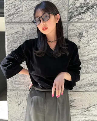 ミディアム カラー suvvy hairsalonのヘアスタイル