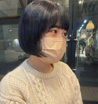 ショート カラー ヘアアレンジ satsuki 暖色・ブラウンカラーのヘアスタイル