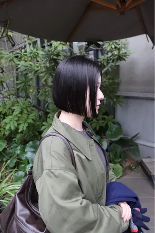 ショート 似合わせカット /パーマ岡本淳平のヘアスタイル