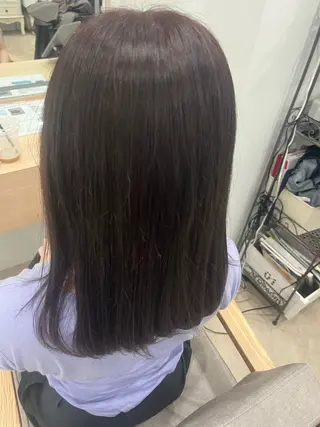 ミディアム カラー Little福岡 ‪🌱‬ AIのヘアスタイル