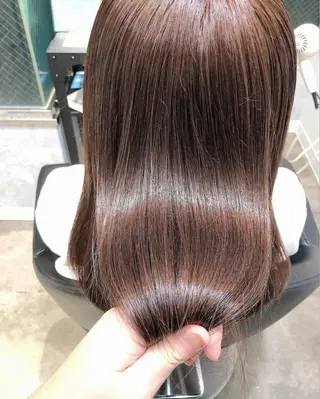 セミロング 志木駅1分☆髪質改善 ミニモ限定特別割引✨のヘアスタイル