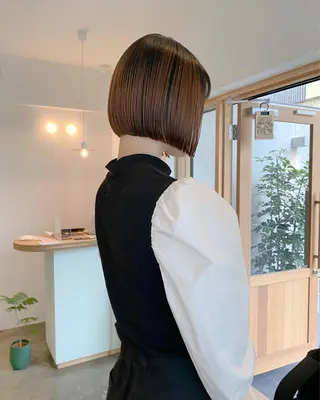 ショート カラー ヘアアレンジ Nancy所属・束感まつげ❤︎ あみのマツエク・マツパデザイン
