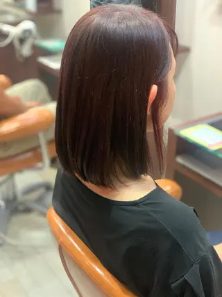 ミディアム 中川 湖稀のヘアスタイル