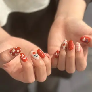 ネイル ネイルサロンW【深江橋店】所属・MA RIEのネイルデザイン